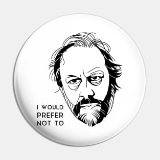 Žižek - I would prefer not to V.5 Pin