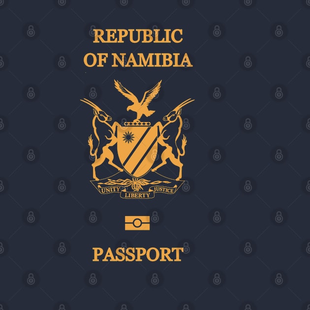 Namibia passport by Travellers