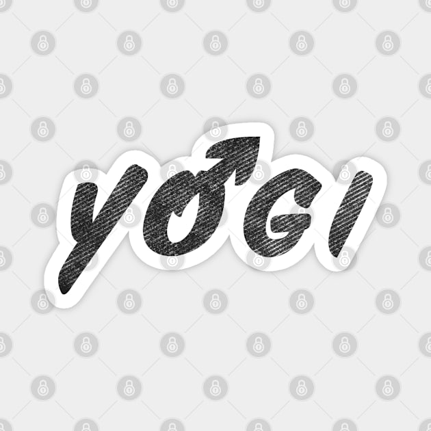 Yogi Magnet by MZeeDesigns