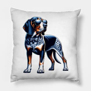 Bluetick Coonhound Pillow