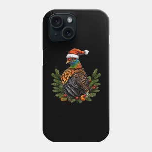 Pheasant Christmas Phone Case