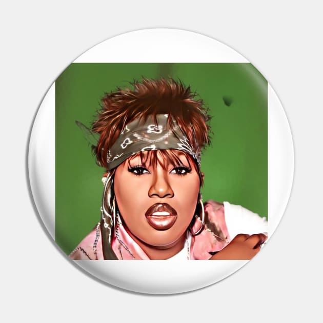 Missy “Misdemeanor” Elliott Pin by M.I.M.P.