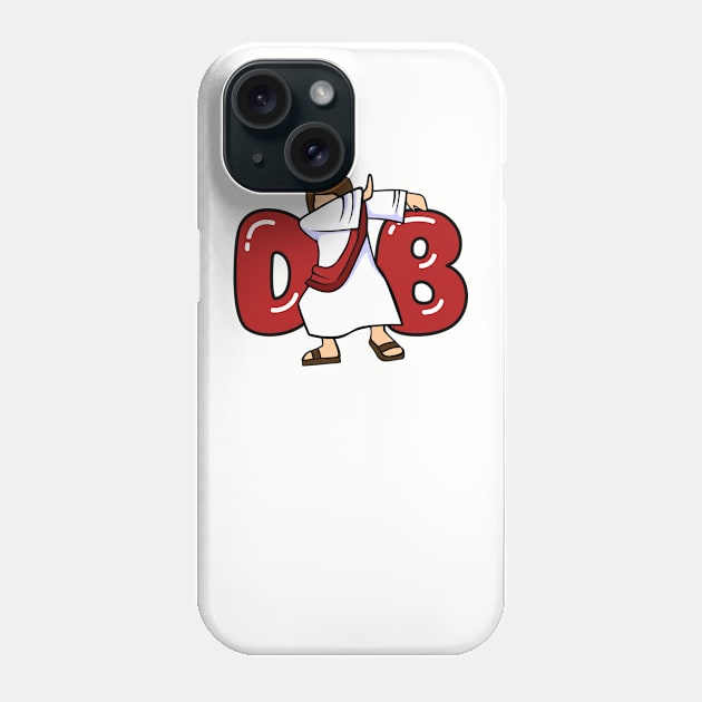 Dabbing Jesus Phone Case by teevisionshop