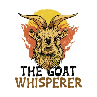 goat whisperer. Goat lovers and goat owners gift goat T-Shirt