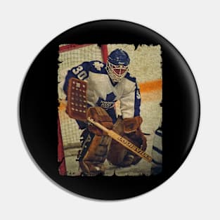 Allan Bester, 1991 in Toronto Maple Leafs (205 GP) Pin