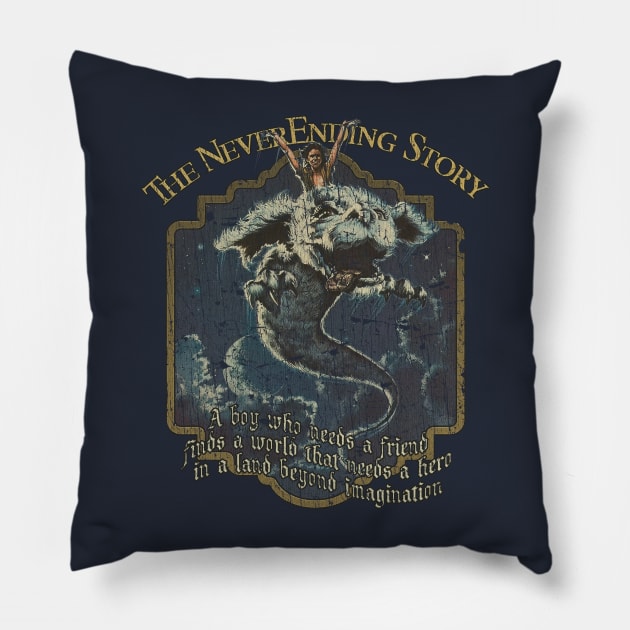 The NeverEnding Story 1984 Pillow by JCD666