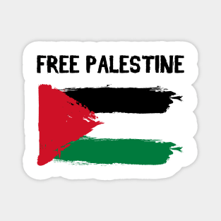 Free Palestine Supporters Free Gaza Jerusalem Mosque Magnet