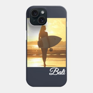 Bali Surfing Phone Case