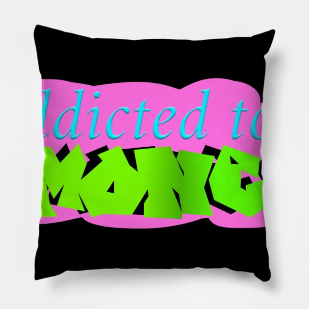 Addicted to Money Pillow by Banks Apparel