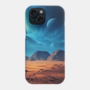 Desert Sand Land Serene Landscape Phone Case