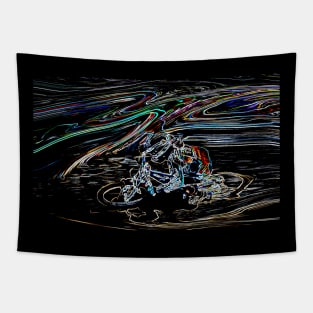 mtb downhill Tapestry