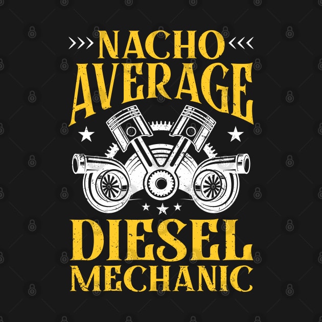 Gift Vintage Mechanic Diesel Mechanic by IngeniousMerch