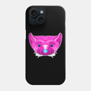 cute pine marten face cartoon Phone Case