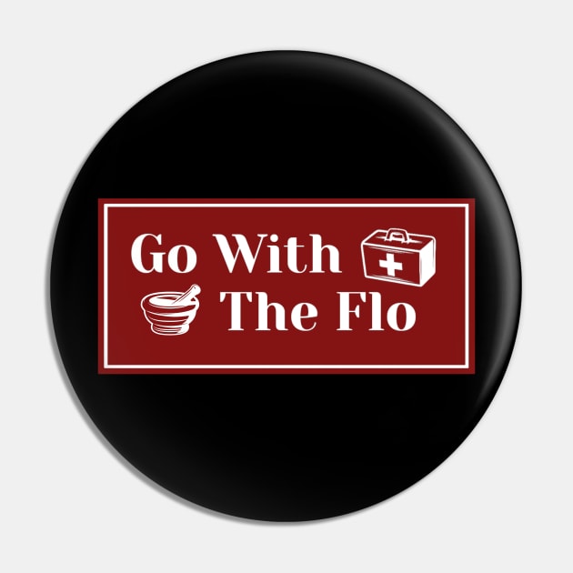 Nurse Practitioner - Florence Nightingale Go With The Flo Pin by TidenKanys