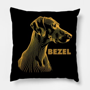 Bezel dogs Pillow