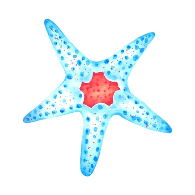 cute starfish by seahorses animals