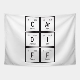 Cardiff Table of Elements Tapestry