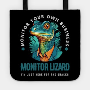 Monitor Lizard Humor Tote