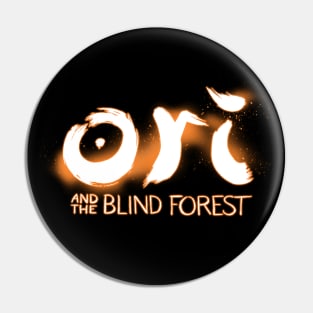 Ori And The Blind Forest Orange Logo Pin