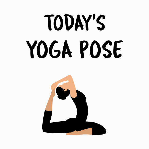 Today's Yoga Pose - King Pigeon by Via Clothing Co