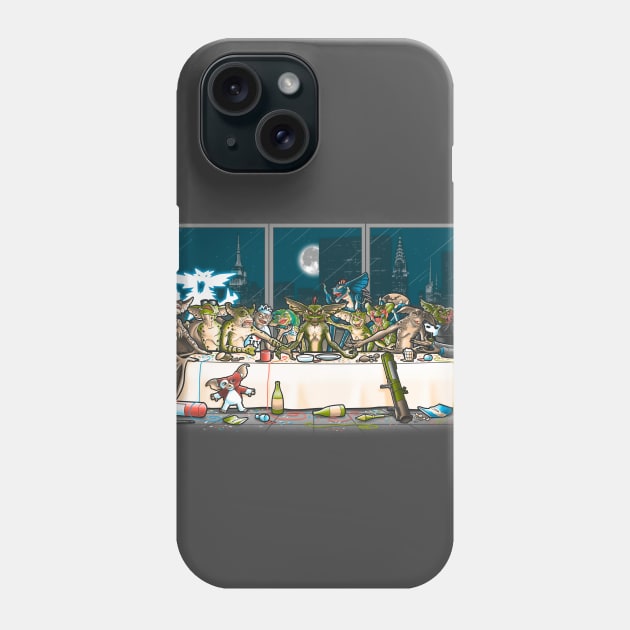 Last dinner at midnight Phone Case by Cromanart