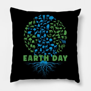Happy Earth Day 2024, Cute 54th Earth Day 2024 Pillow