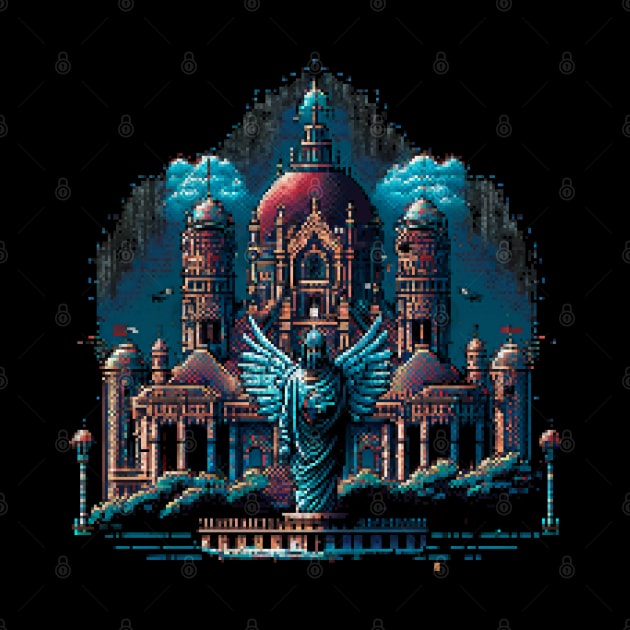 Sacre Coeur Pixel Art by Pixel-Eye