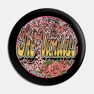 The Retro Vandals Flower 80s 90s Camping Vintage Style Pin