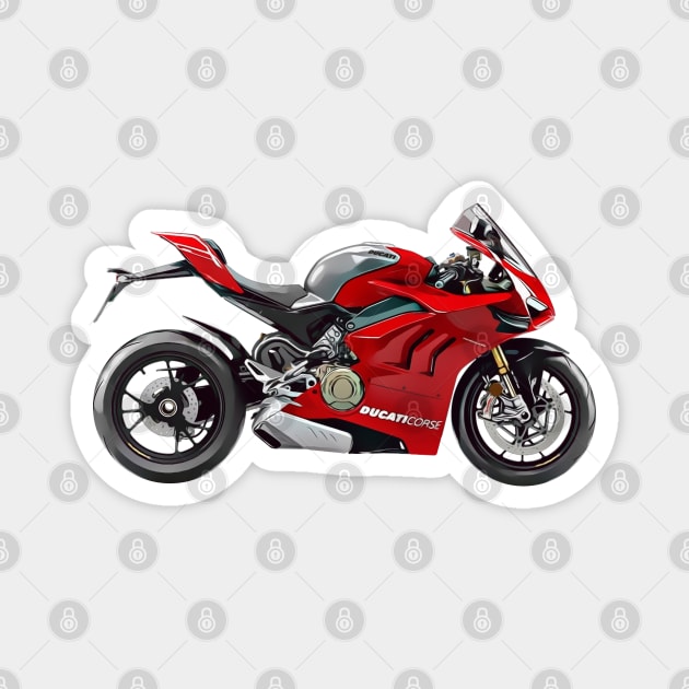 Ducati Panigale Magnet by Worldengine