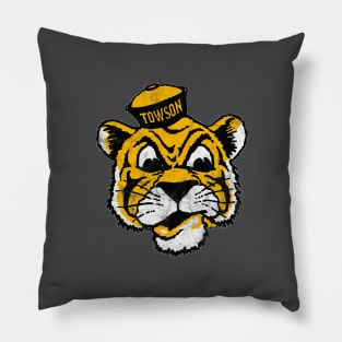 Support the Towson Tigers with this retro design! Pillow