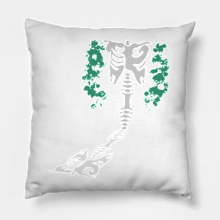 skeleton flag Pillow