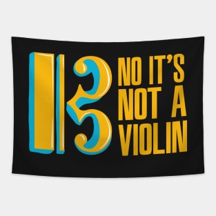 VIOLA: No It's Not A Violin Tapestry