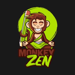 monkey zen T-Shirt