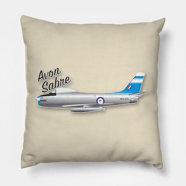 Avon Sabre Pillow by GregThompson