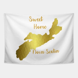 SWEET Home Nova Scotia Gold Tapestry