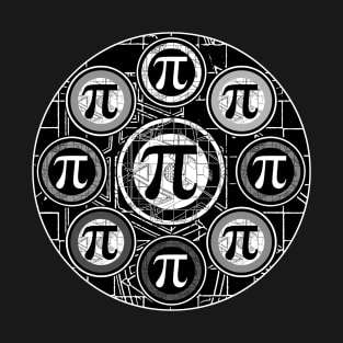 Ultimate Pi Day BW T-Shirt