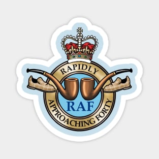 Rapidly Approaching Forty (RAF) Magnet