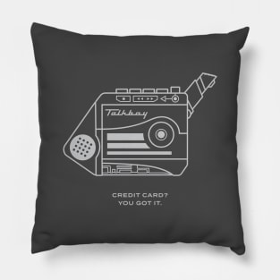 Talkboy Wireframe Pillow