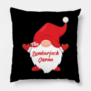 The Lumberjack Gnome Matching Family Christmas Pajama Pillow