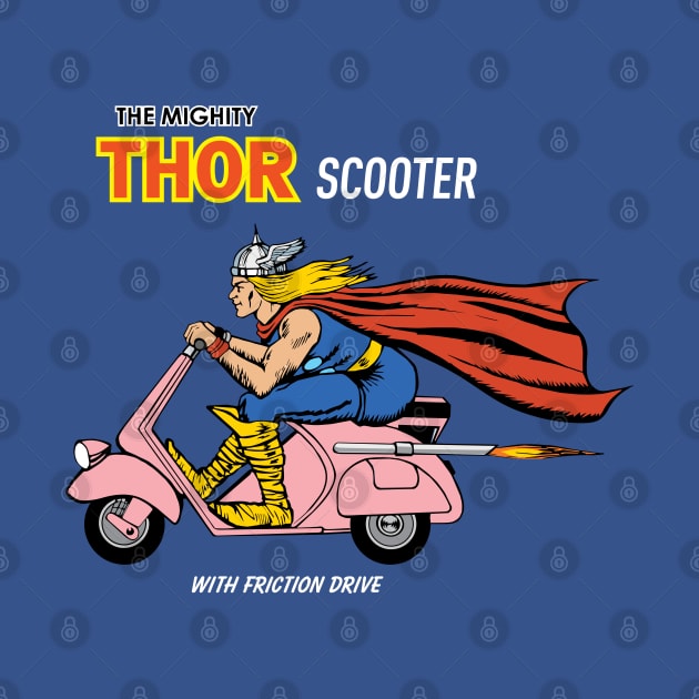 Thor Scooter by Chewbaccadoll