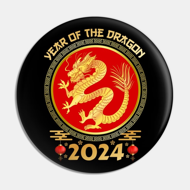 Chinese Lunar New Year 2024 - Year of the Dragon 2024 Pin by Danemilin