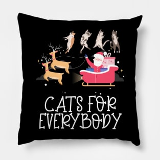 Cats For Everybody Pillow