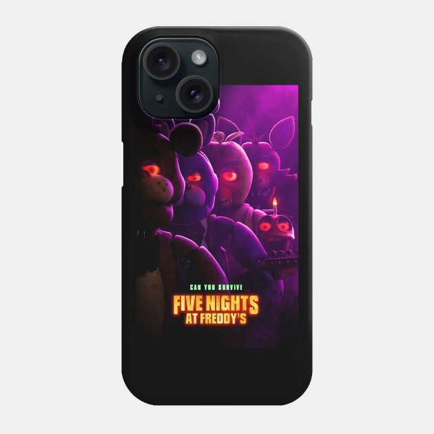 Fnaf - can you survive Phone Case by arijosuaa