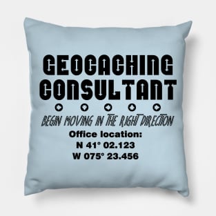 Geocaching Consultant Pillow