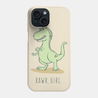 Rawr, Girl! Phone Case