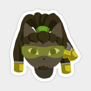 Overwatch Cats Lucio Magnet