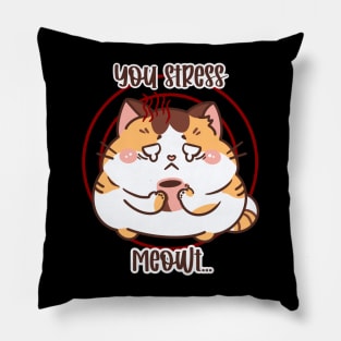 Purr-sistent Irritation Pillow