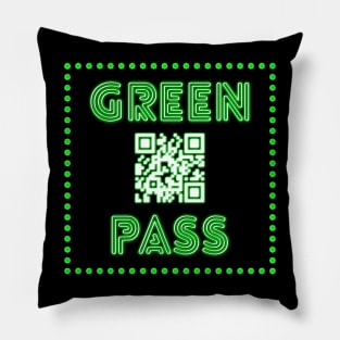 Green Pass Pillow