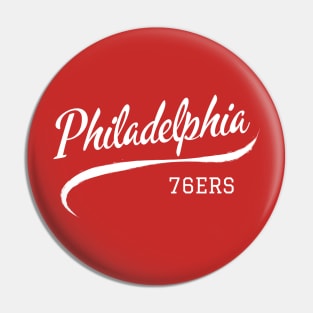 76ers Retro Pin