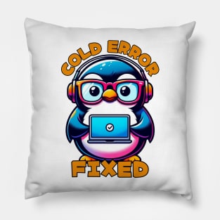 Penguin programmer Pillow